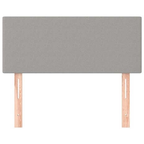 Hoofdbord 80x5x78/88 cm stof lichtgrijs 8720287145684 3