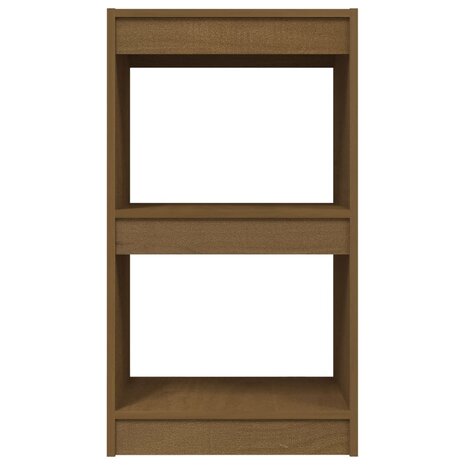 Boekenkast 40x30x71,5 cm massief grenenhout honingbruin 8720286608364 5
