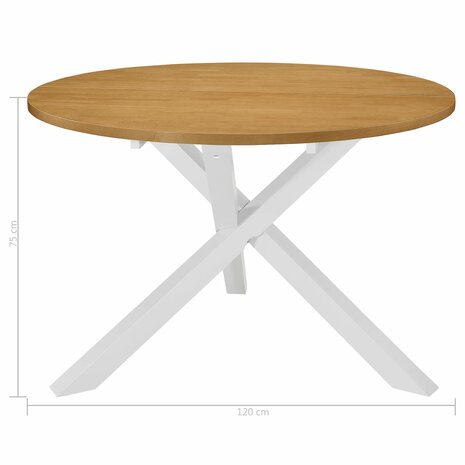 5-delige Eethoek MDF wit 8719883608198 11
