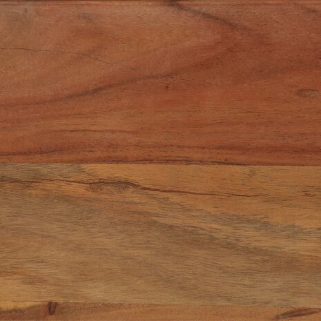 Eettafel 120x60x76 cm massief acaciahout en staal 8718475601975 9