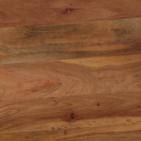 Eettafel 120x60x76 cm massief acaciahout en staal 8718475601975 10