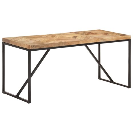 Eettafel 160x70x76 cm massief acaciahout en mangohout 8720286068168 1