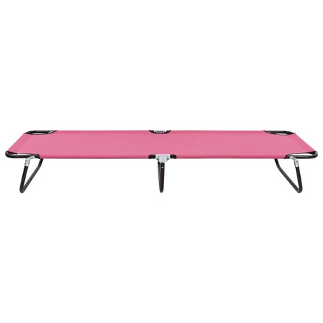 Ligbed inklapbaar staal roze 8720286072998 2