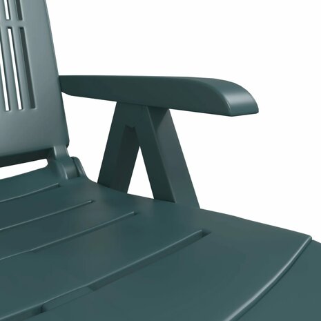 Ligstoel kunststof groen 8720845897758 8