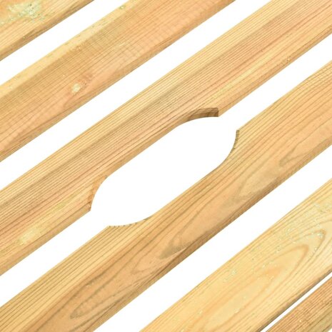 Ligbed met tafel geïmpregneerd grenenhout 8720286211397 6