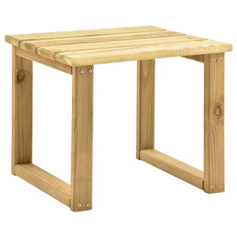 Ligbed met tafel geïmpregneerd grenenhout 8720286211397 8