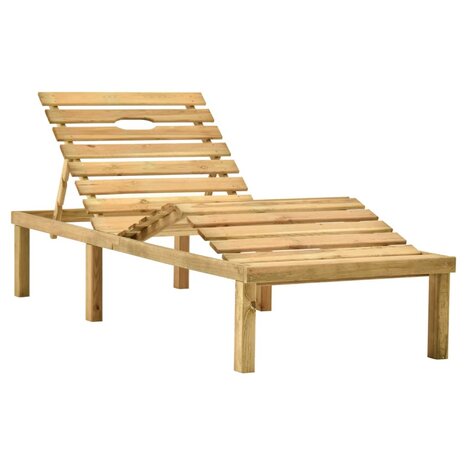 Ligbed met tafel geïmpregneerd grenenhout 8720286211410 2