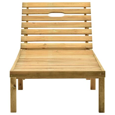 Ligbed met tafel geïmpregneerd grenenhout 8720286211410 3