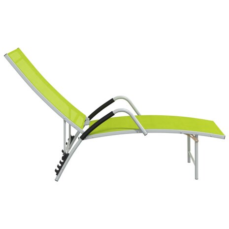 Ligbed textileen en aluminium groen 8720286086773 4