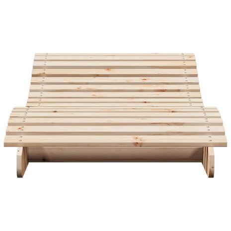 Ligbed 205x80x31,5 cm massief grenenhout 8721012457119 4