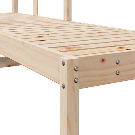 Ligstoel 199,5x62x55 cm massief grenenhout 8721012456761 8