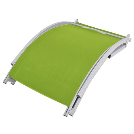Ligbedden inklapbaar 2 st textileen groen 8719883753942 5