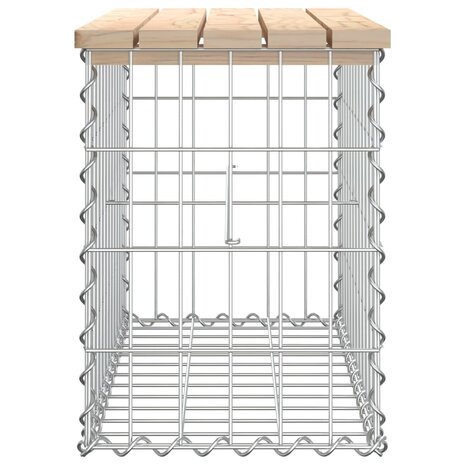 Tuinbank schanskorfontwerp 63x31,5x42 cm massief grenenhout 8720845446093 4