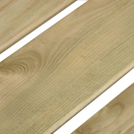 Tuinbank 121 cm geïmpregneerd grenenhout 8720286817339 5