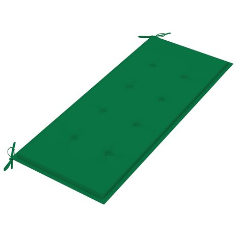 Tuinbank inklapbaar met kussen 118 cm bamboe 8720286277782 5