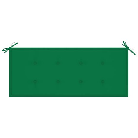 Tuinbank inklapbaar met kussen 118 cm bamboe 8720286277782 6
