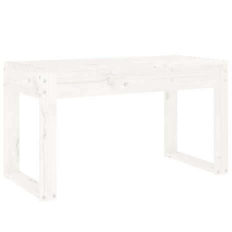 Tuinbank 80x38x45 cm massief grenenhout wit 8720845808549 2