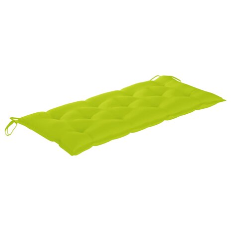 Tuinbank inklapbaar met kussen 118 cm bamboe 8720286277997 5