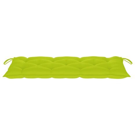 Tuinbank inklapbaar met kussen 118 cm bamboe 8720286277997 6