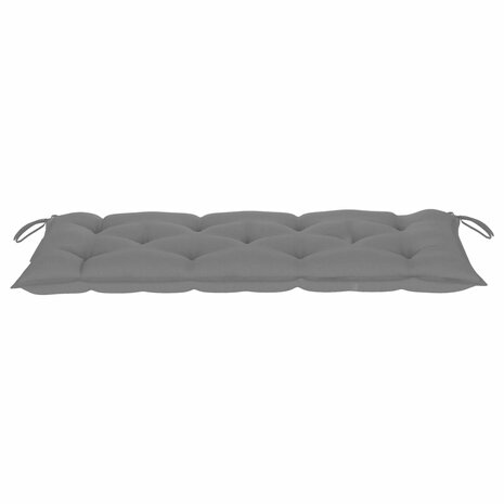 Tuinbank inklapbaar met kussen 118 cm bamboe 8720286277898 6