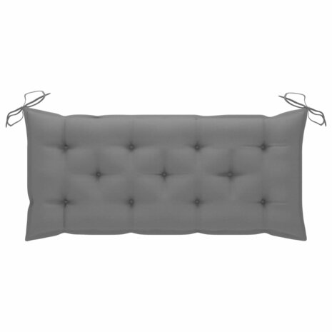 Tuinbank inklapbaar met kussen 118 cm bamboe 8720286277898 7