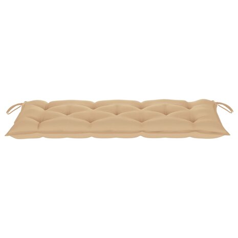 Tuinbank inklapbaar met kussen 118 cm bamboe 8720286277911 6