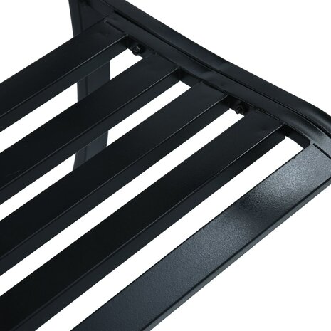 Tuinbank 125 cm staal zwart 8719883745985 5