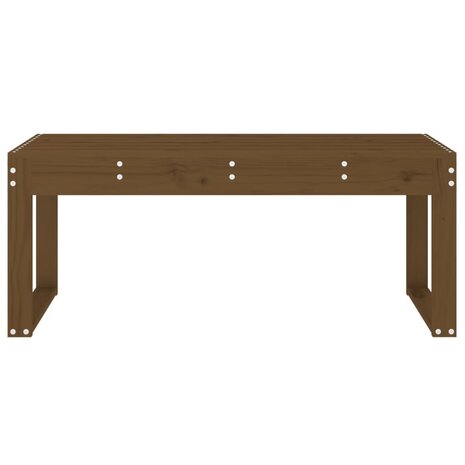 Tuinbank 110x38x45 cm massief grenenhout honingbruin 8720845808624 3
