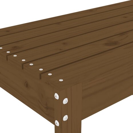 Tuinbank 110x38x45 cm massief grenenhout honingbruin 8720845808624 6