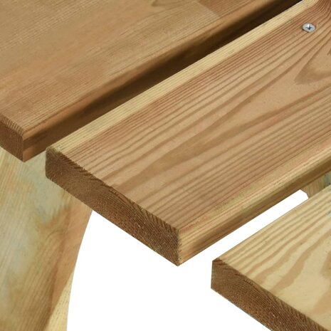 Tuinbank 160 cm geïmpregneerd grenenhout 8720286826423 5