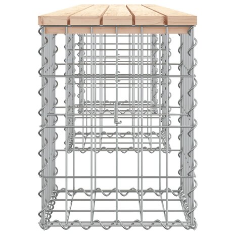 Tuinbank Schanskorfontwerp 203x31x42 cm massief grenenhout 8720845445973 4
