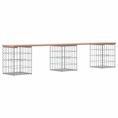 Tuinbank Schanskorfontwerp 203x31x42 cm massief grenenhout 8720845445973 5