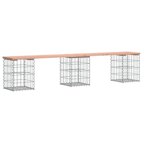 Tuinbank schanskorfontwerp 203x31x42 cm massief douglashout 8720845445980 2