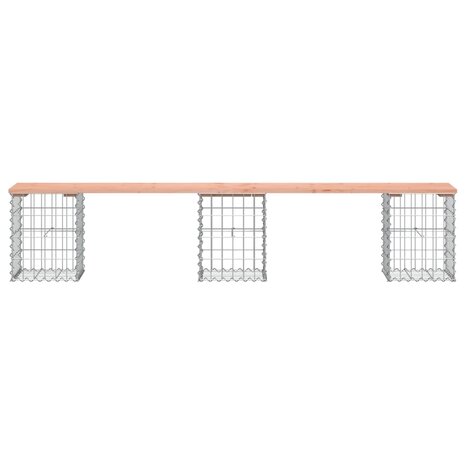 Tuinbank schanskorfontwerp 203x31x42 cm massief douglashout 8720845445980 3