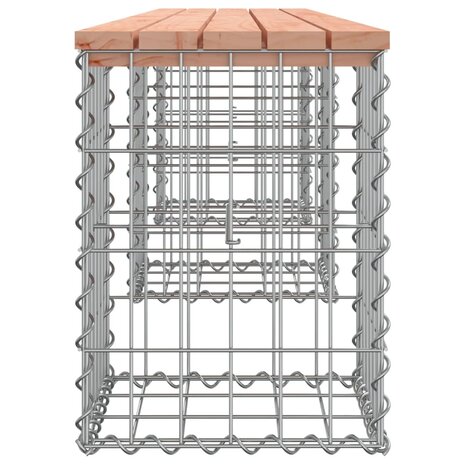 Tuinbank schanskorfontwerp 203x31x42 cm massief douglashout 8720845445980 4