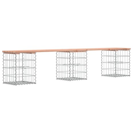 Tuinbank schanskorfontwerp 203x31x42 cm massief douglashout 8720845445980 5