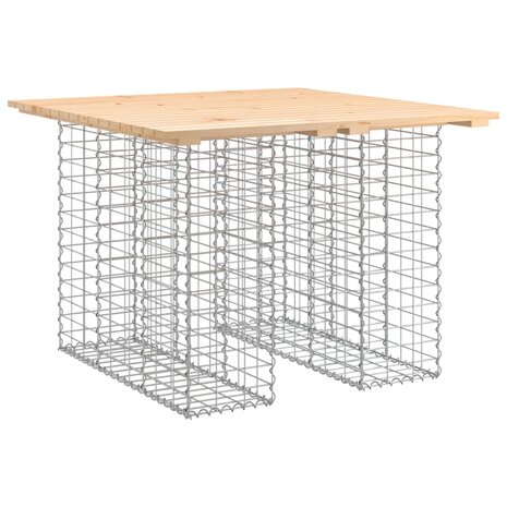 Tuinbank schanskorfontwerp 100x102x72 cm massief grenenhout 8720845446369 2