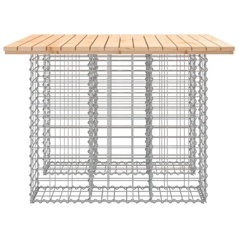 Tuinbank schanskorfontwerp 100x102x72 cm massief grenenhout 8720845446369 4