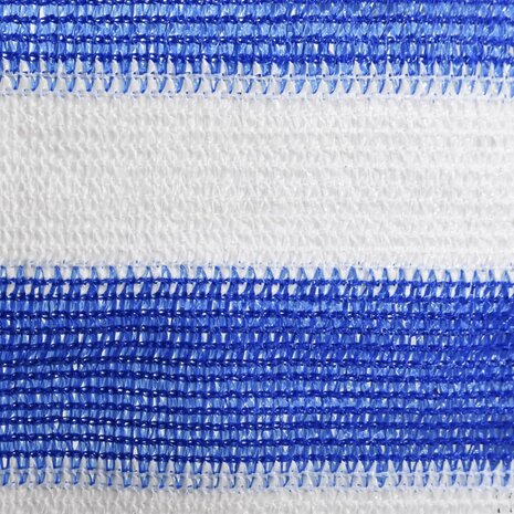 Balkonscherm 90x300 cm HDPE blauw en wit 8720286094518 3