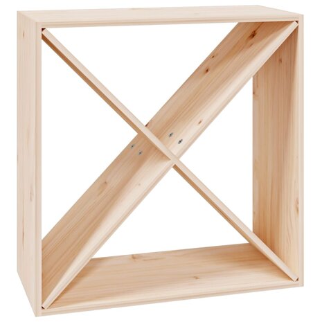Wijnkast 62x25x62 cm massief grenenhout 8720845557102 2