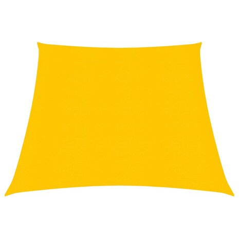 Zonnezeil 160 g/m² 3/4x2 m HDPE geel 8720286101612 1