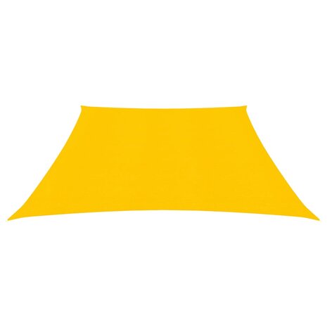 Zonnezeil 160 g/m² 3/4x2 m HDPE geel 8720286101612 2