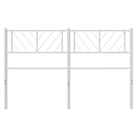 Hoofdbord 120 cm metaal wit 8721012190382 3
