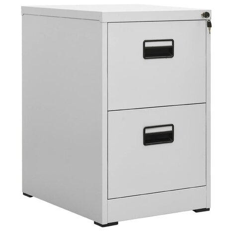 Archiefkast 46x62x72,5 cm staal lichtgrijs 8720286565834 1