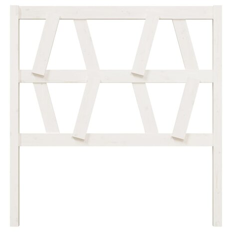 Hoofdbord 96x4x100 cm massief grenenhout wit 8720287004820 3