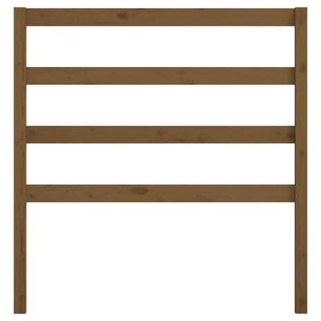 Hoofdbord 96x4x100 cm massief grenenhout honingbruin 8720286946664 4