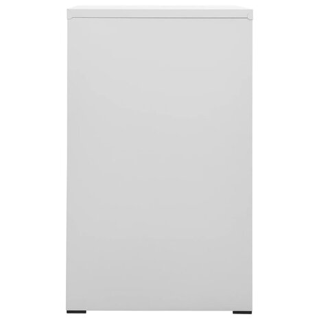 Archiefkast 46x62x102,5 cm staal lichtgrijs 8718475937968 4