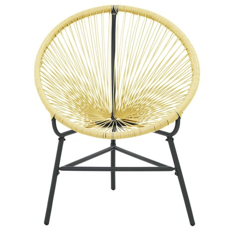 Tuinstoel Acapulco poly rattan beige 8720286150016 3