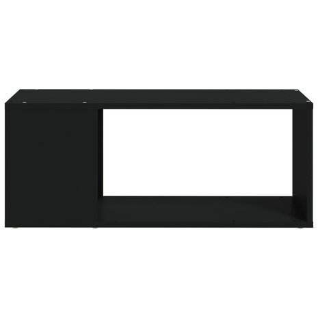 Tv-meubel 80x24x32 cm spaanplaat zwart 8720286650646 5