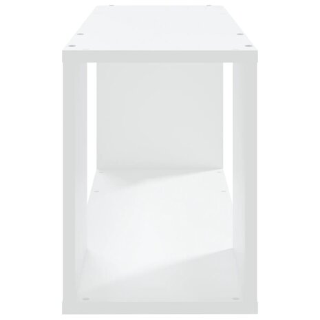 Tv-meubel 80x24x32 cm bewerkt hout wit 8720286650639 6